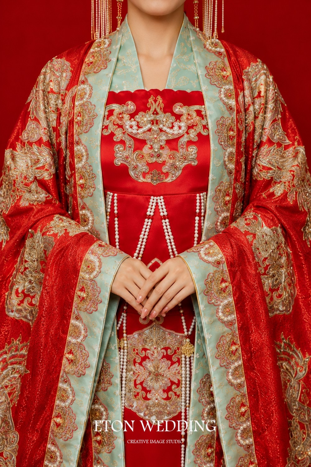 中式禮服,中式婚紗,漢服,漢婚服